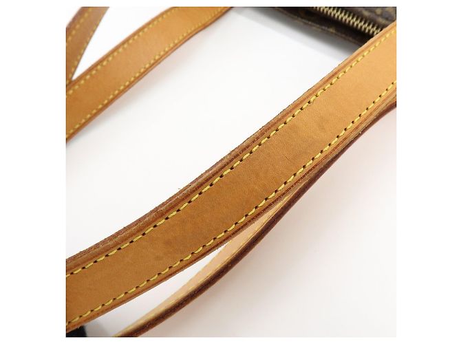 Louis Vuitton Monogram Cabas Piano Tote Bag Hand Bag Brown M51148 - vista 9