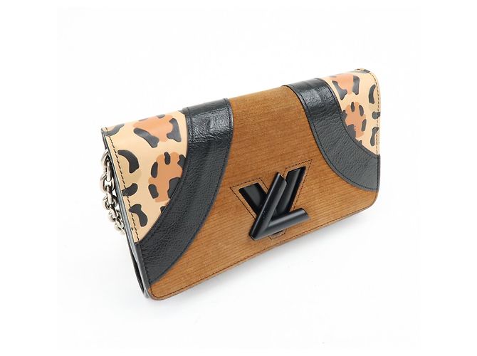 Louis Vuitton Monogram Portefeuille Twist Chain Shoulder Bag M51832 - vista 4
