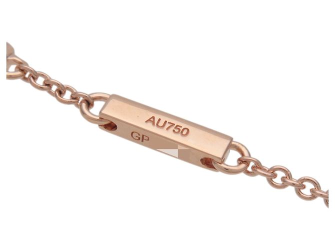 Collana Croce Trapezio GRAFF Diamante K18 750PG Oro Rosa - vista 6
