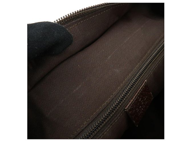 Borsa a tracolla GUCCI Sherry GG Canvas Leather Beige Brown 189751 - vista 20