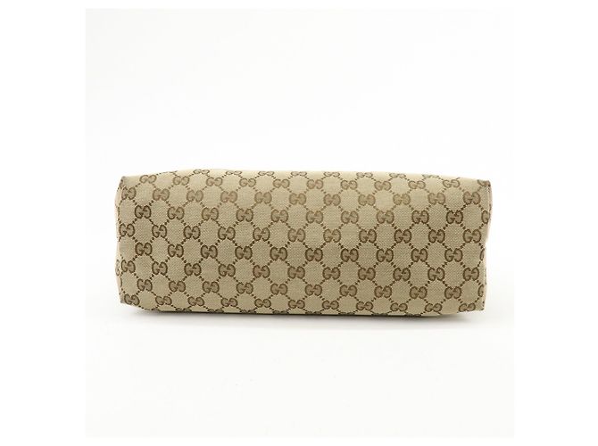 Borsa a tracolla GUCCI Sherry GG Canvas Leather Beige Brown 189751 - vista 5