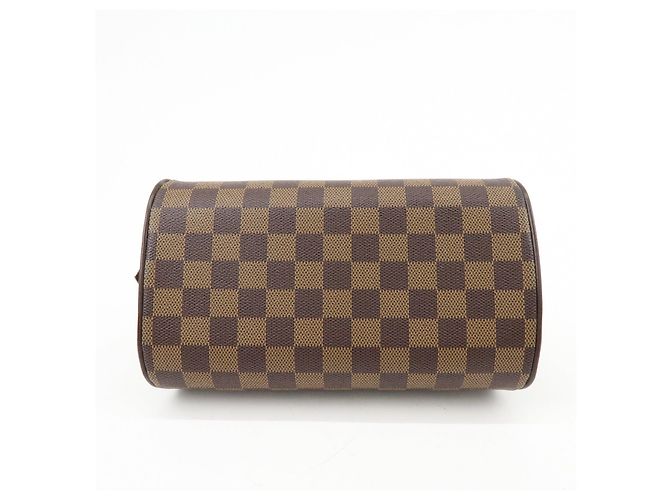 Borsa a mano Louis Vuitton Damier Ebene Rivera Mini Brown N41436 - vista 5
