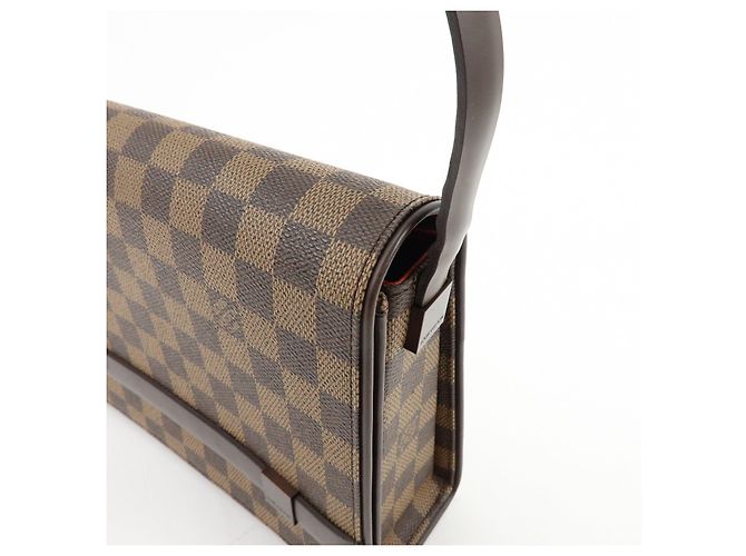 Louis Vuitton Damier Ebene Tribeca Long Shoulder Hand Bag N51160 - vista 12