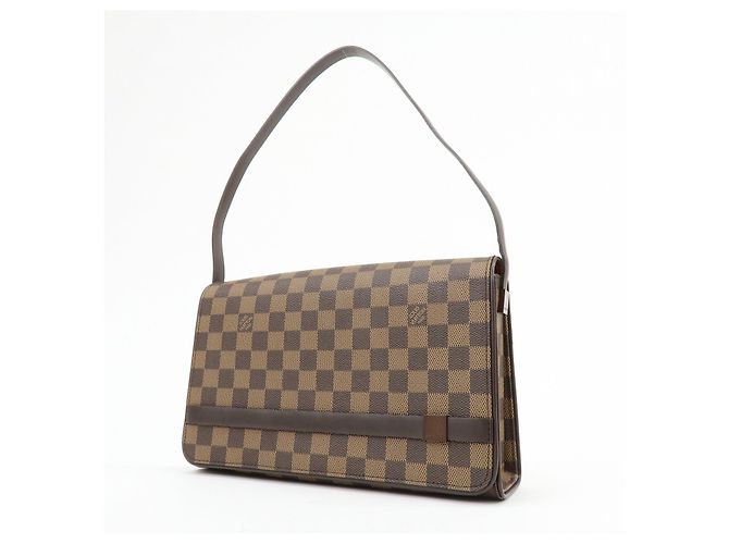 Louis Vuitton Damier Ebene Tribeca Long Shoulder Hand Bag N51160 - vista 3