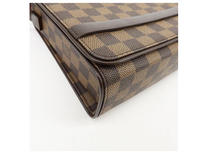 Louis Vuitton Damier Ebene Tribeca Long Shoulder Hand Bag N51160 - vista 8