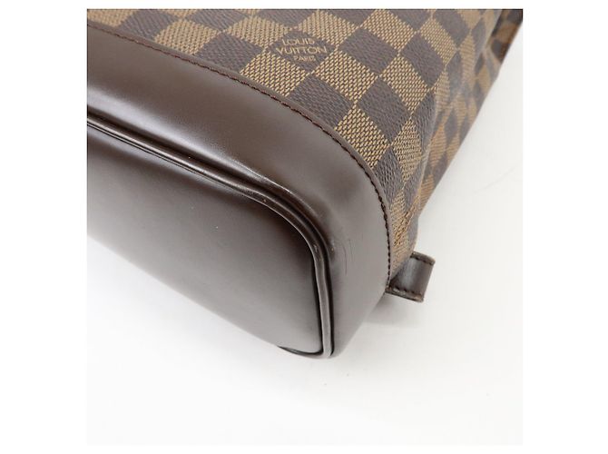 Zaino Louis Vuitton Damier Ebene Soho Brown N51132 - vista 11