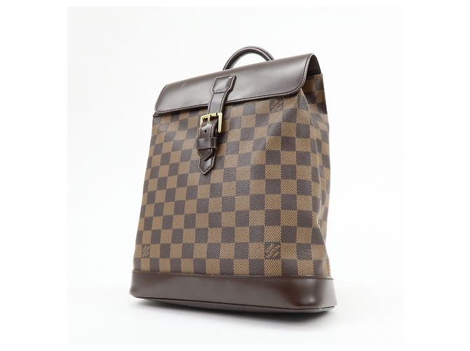 Zaino Louis Vuitton Damier Ebene Soho Brown N51132 - vista 3