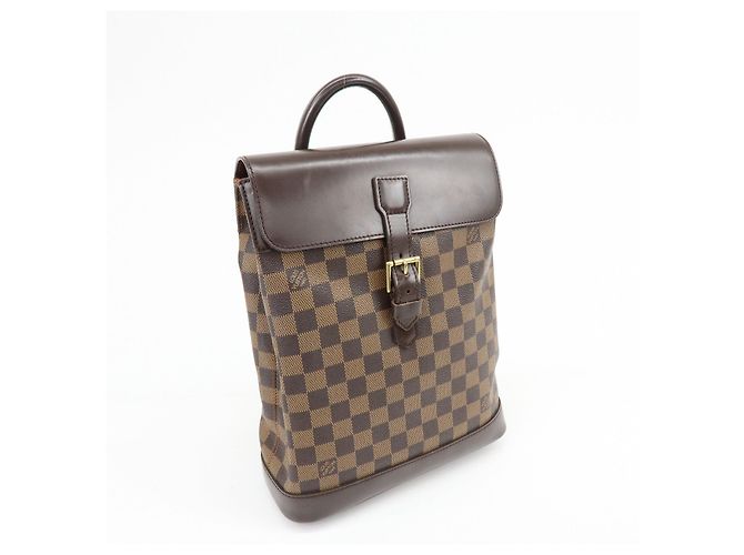 Zaino Louis Vuitton Damier Ebene Soho Brown N51132 - vista 4