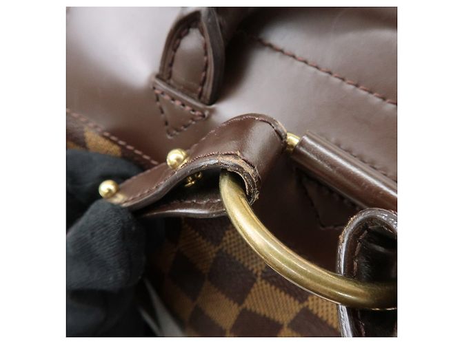 Zaino Louis Vuitton Damier Ebene Soho Brown N51132 - vista 7