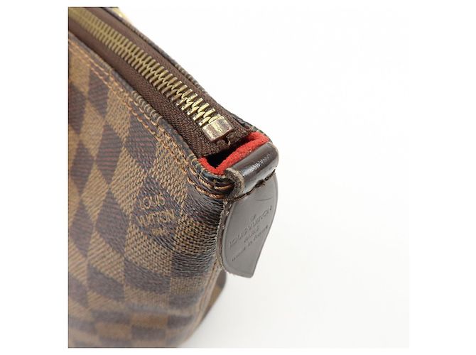 Borsa Tote Louis Vuitton Damier Ebene Saleya PM Canvas Leather N51183 - vista 19