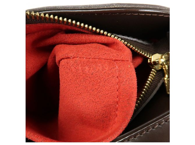 Borsa a tracolla Louis Vuitton Damier Ebene Sistina GM Brown N41540 - vista 24