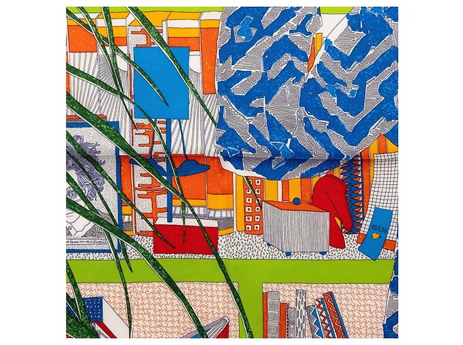 Hermès Hermes Foulard Carre 70 Rendezvous - vista 2