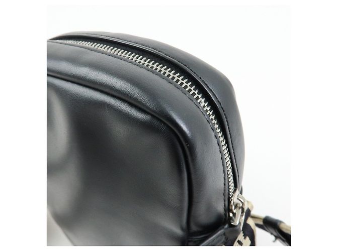 Borsa a tracolla in pelle MARNI BEY Logo Nera - vista 15