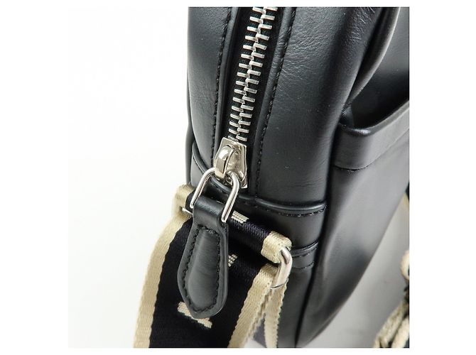 Borsa a tracolla in pelle MARNI BEY Logo Nera - vista 17