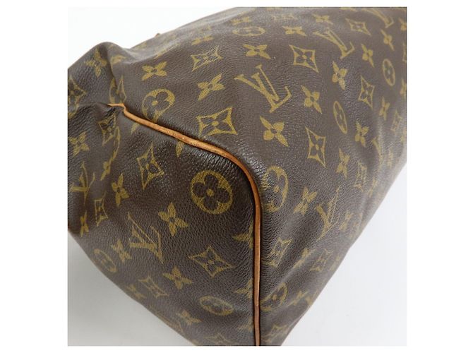 Louis Vuitton Monogram Speedy 40 Boston Bag Hand Bag Brown M41106 - vista 10