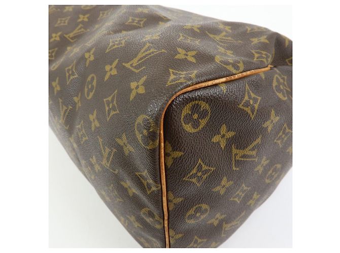 Louis Vuitton Monogram Speedy 40 Boston Bag Hand Bag Brown M41106 - vista 11