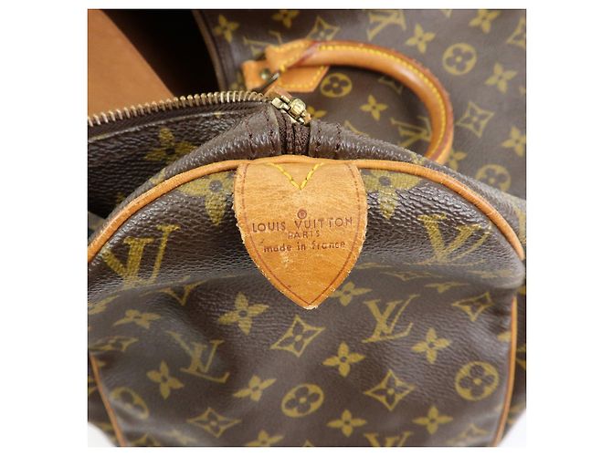 Louis Vuitton Monogram Speedy 40 Boston Bag Hand Bag Brown M41106 - vista 23