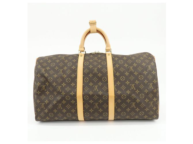 Louis Vuitton Monogram Keep All Bandouliere 55 Boston Bag M41414 - vista 2