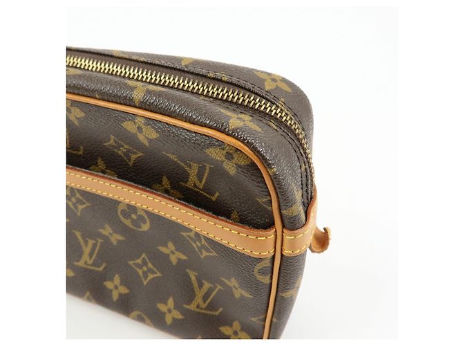 Louis Vuitton Monogram Compiegne 23 Pouch Clutch Bag Brown M51845 - vista 10