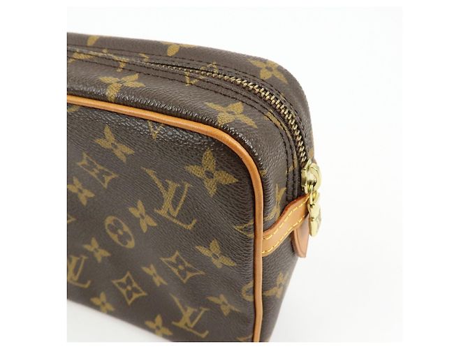 Louis Vuitton Monogram Compiegne 23 Pouch Clutch Bag Brown M51845 - vista 12