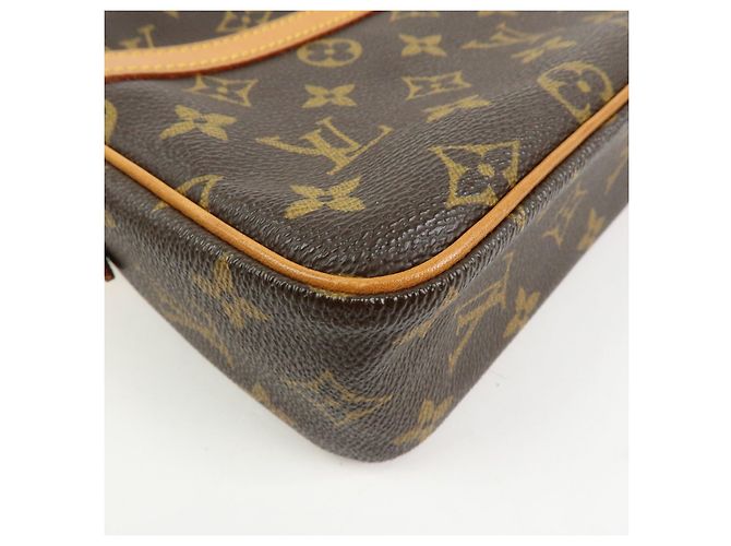 Louis Vuitton Monogram Compiegne 23 Pouch Clutch Bag Brown M51845 - vista 5