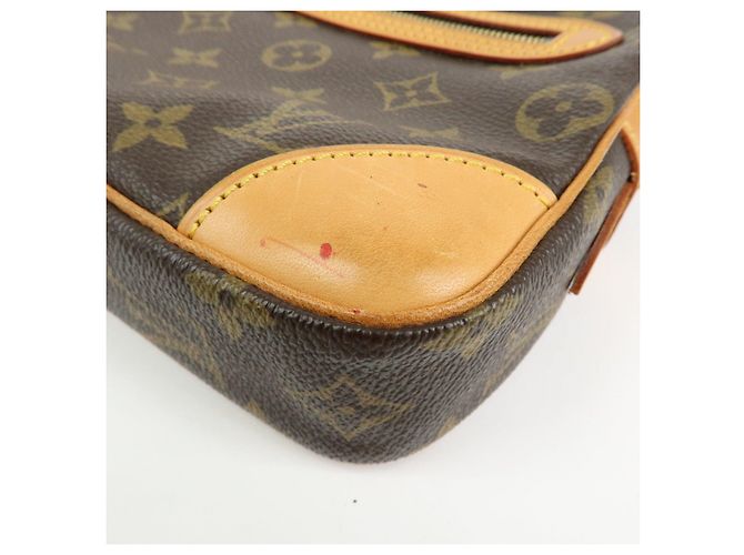 Louis Vuitton Monogram Marly Dragonne GM Clutch Bag Brown M51825 - vista 10