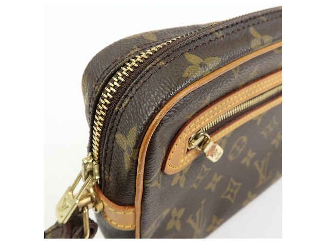 Louis Vuitton Monogram Marly Dragonne GM Clutch Bag Brown M51825 - vista 13