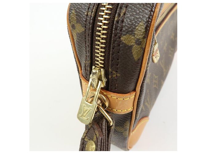 Louis Vuitton Monogram Marly Dragonne GM Clutch Bag Brown M51825 - vista 15