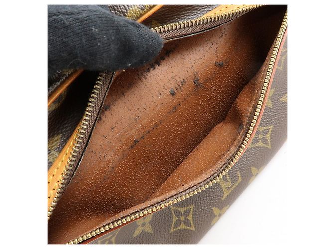 Louis Vuitton Monogram Marly Dragonne GM Clutch Bag Brown M51825 - vista 18