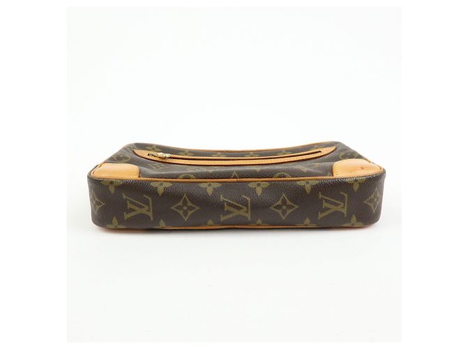 Louis Vuitton Monogram Marly Dragonne GM Clutch Bag Brown M51825 - vista 5