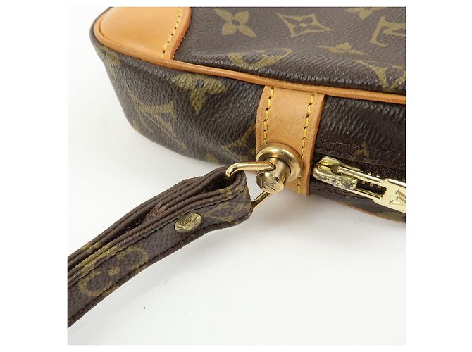 Louis Vuitton Monogram Marly Dragonne GM Clutch Bag Brown M51825 - vista 7