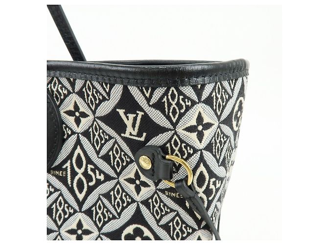 Borsa Tote Louis Vuitton Monogram Jacquard Neverfull MM SINCE 1854 M57230 - vista 17