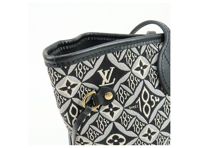 Borsa Tote Louis Vuitton Monogram Jacquard Neverfull MM SINCE 1854 M57230 - vista 18