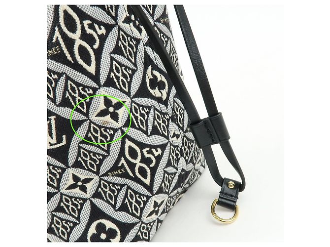 Borsa Tote Louis Vuitton Monogram Jacquard Neverfull MM SINCE 1854 M57230 - vista 19