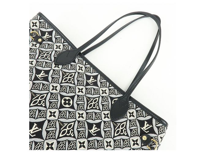 Borsa Tote Louis Vuitton Monogram Jacquard Neverfull MM SINCE 1854 M57230 - vista 6