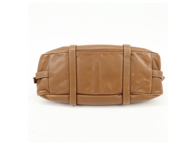 Borsa 2Way in pelle PRADA Borsa a mano Borsa a tracolla Marrone - vista 5