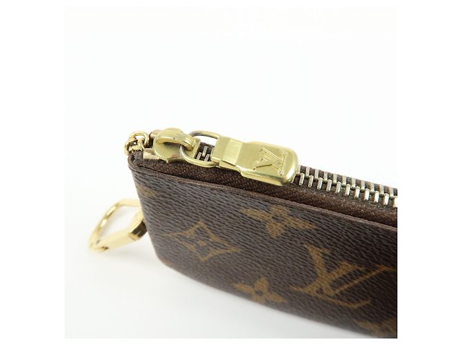 Louis Vuitton Monogram Pochette Cles Coin Case Key Case M62650 - vista 17