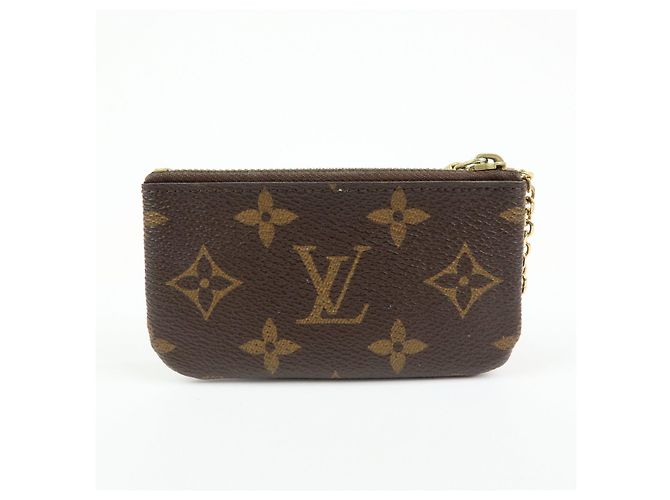 Louis Vuitton Monogram Pochette Cles Coin Case Key Case M62650 - vista 2