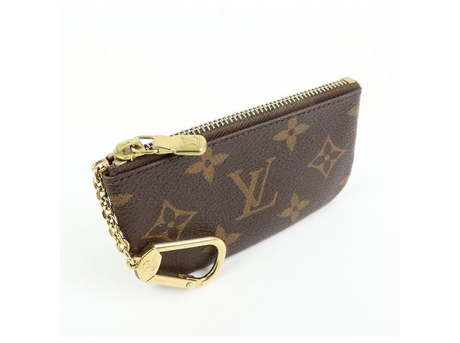 Louis Vuitton Monogram Pochette Cles Coin Case Key Case M62650 - vista 4