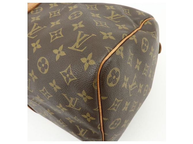 Borsa Boston Louis Vuitton Monogram Keep All 45 Brown M41428 - vista 10