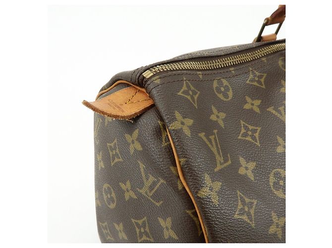 Borsa Boston Louis Vuitton Monogram Keep All 45 Brown M41428 - vista 13
