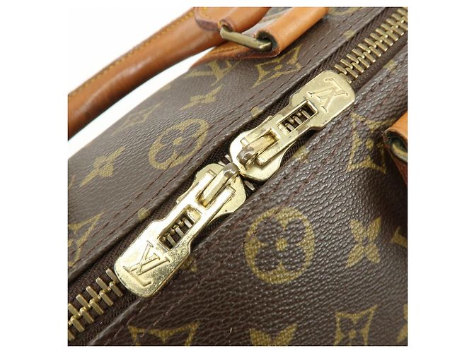Borsa Boston Louis Vuitton Monogram Keep All 45 Brown M41428 - vista 15