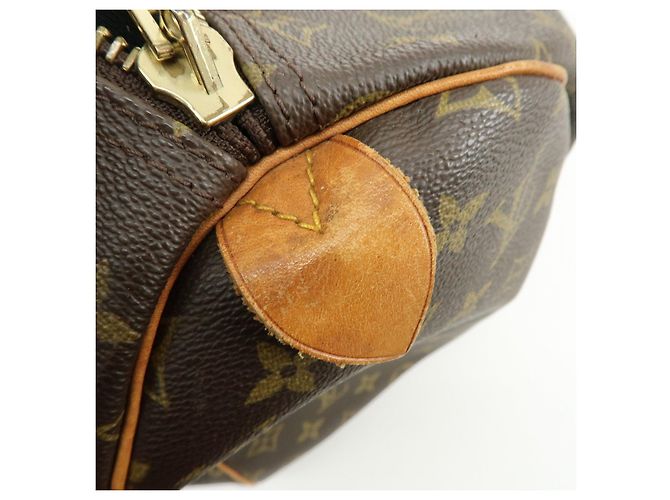 Borsa Boston Louis Vuitton Monogram Keep All 45 Brown M41428 - vista 22