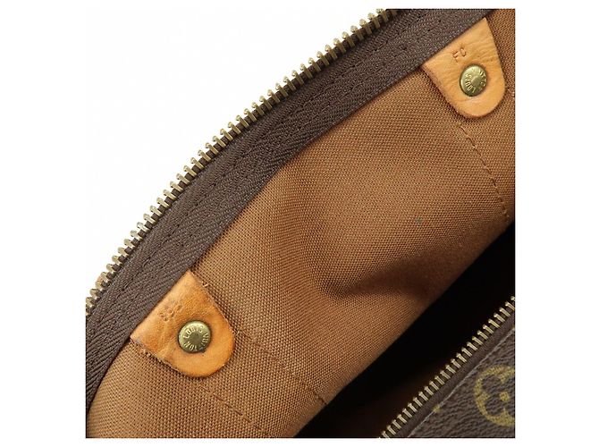 Borsa Boston Louis Vuitton Monogram Keep All 45 Brown M41428 - vista 23