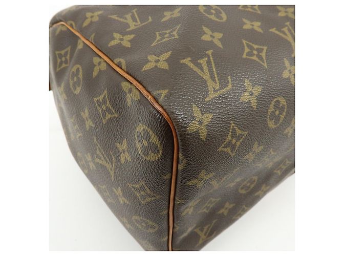 Borsa Boston Louis Vuitton Monogram Keep All 45 Brown M41428 - vista 9