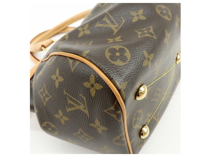 Louis Vuitton Monogram Tivoli PM Borsa a Mano Borsa a Tracolla Brown M40143 - vista 11