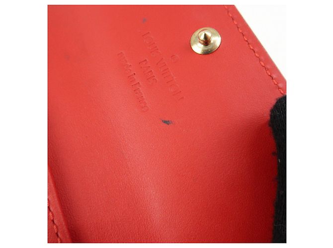 Louis Vuitton Vernis Multicles 4 Key Case Key Holder Red M91976 - vista 15