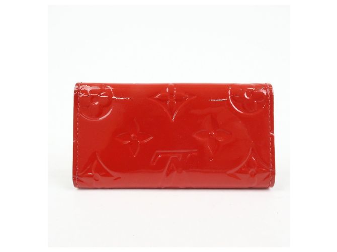 Louis Vuitton Vernis Multicles 4 Key Case Key Holder Red M91976 - vista 2