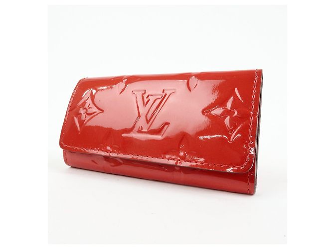 Louis Vuitton Vernis Multicles 4 Key Case Key Holder Red M91976 - vista 3