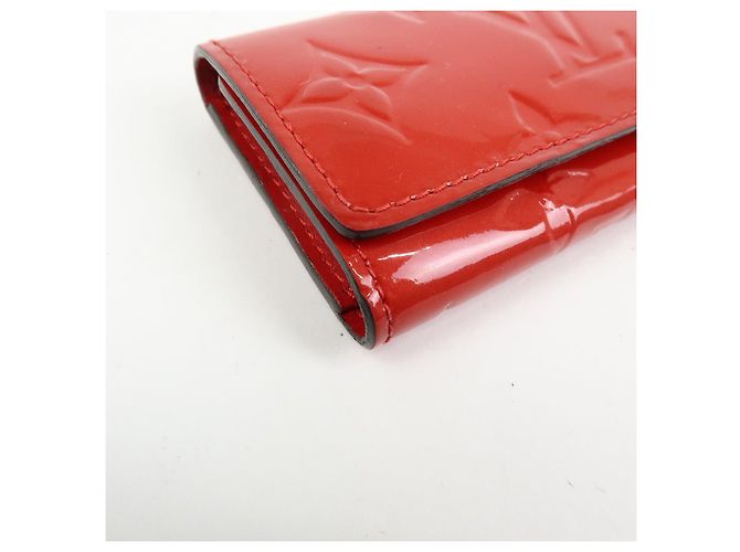 Louis Vuitton Vernis Multicles 4 Key Case Key Holder Red M91976 - vista 6